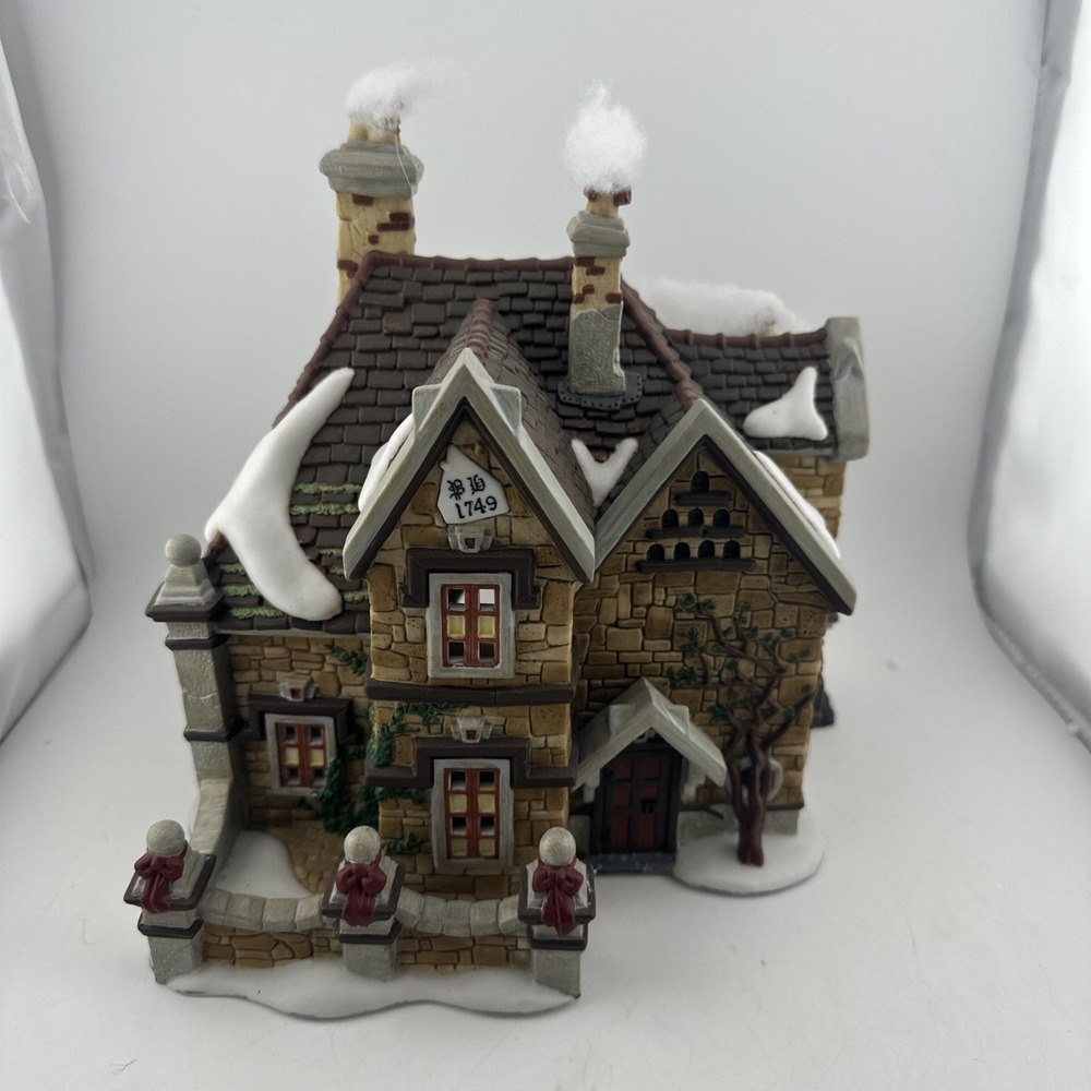 Dept 56 Dickens Village Tattyeave Knoll 58311 Lighted Cottage 1998